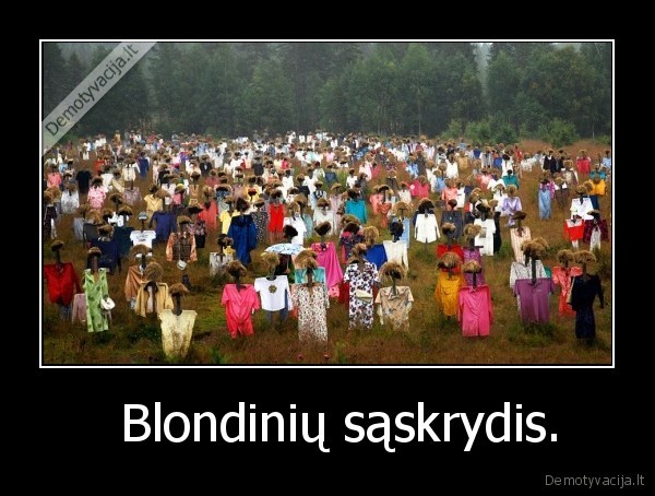   Blondinių sąskrydis. - 