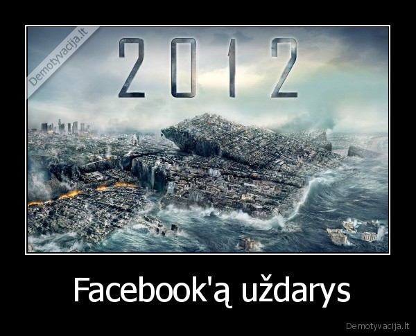  Facebook'ą uždarys - 