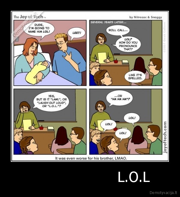                     L.O.L - 