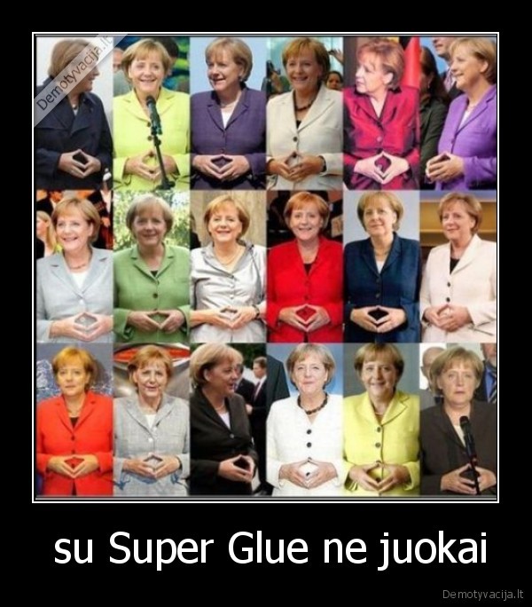  su Super Glue ne juokai - 