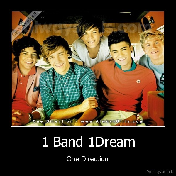 1 Band 1Dream - One Direction