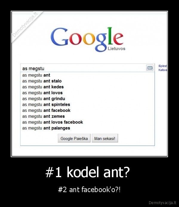 #1 kodel ant?  - #2 ant facebook'o?!