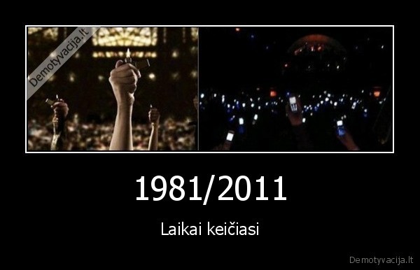 1981/2011 - Laikai keičiasi