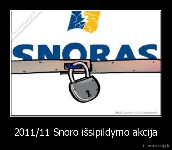 2011/11 Snoro išsipildymo akcija - 