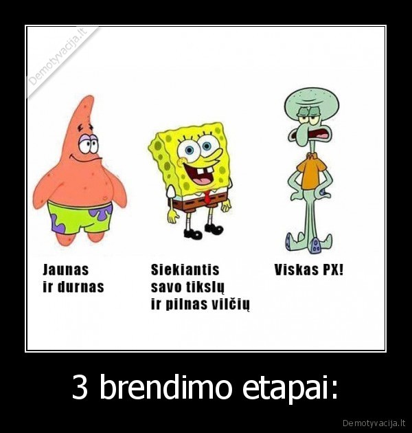 3 brendimo etapai: - 