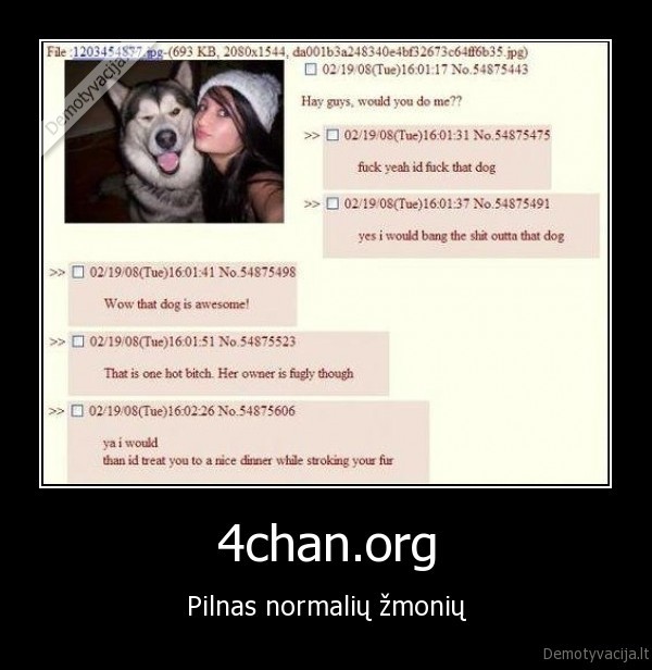 4chan.org - Pilnas normalių žmonių