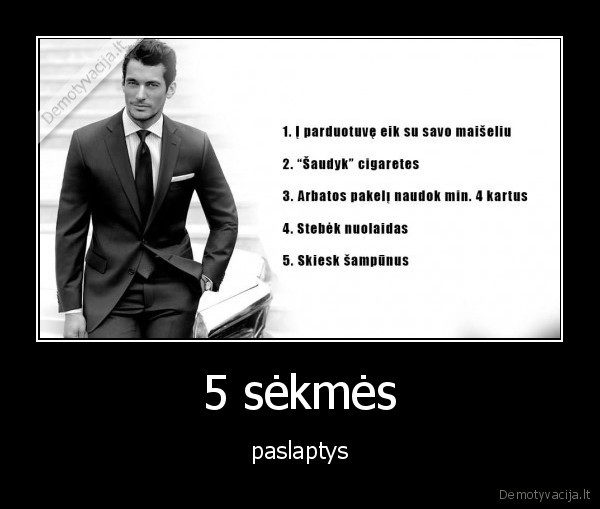 5 sėkmės - paslaptys