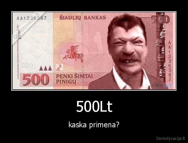 500Lt - kaska primena?