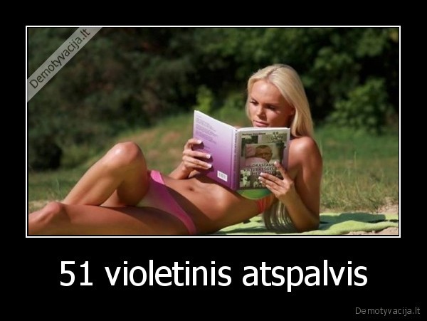 51 violetinis atspalvis - 