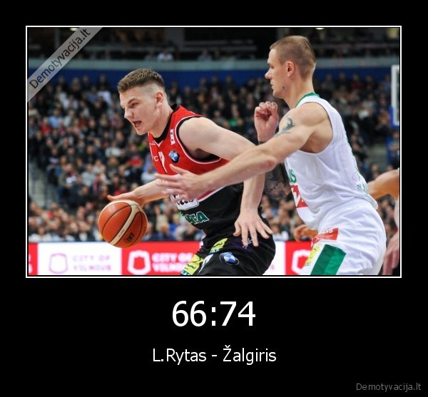 66:74 - L.Rytas - Žalgiris