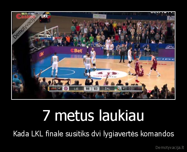 7 metus laukiau - Kada LKL finale susitiks dvi lygiavertės komandos