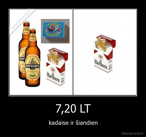 7,20 LT - kadaise ir šiandien