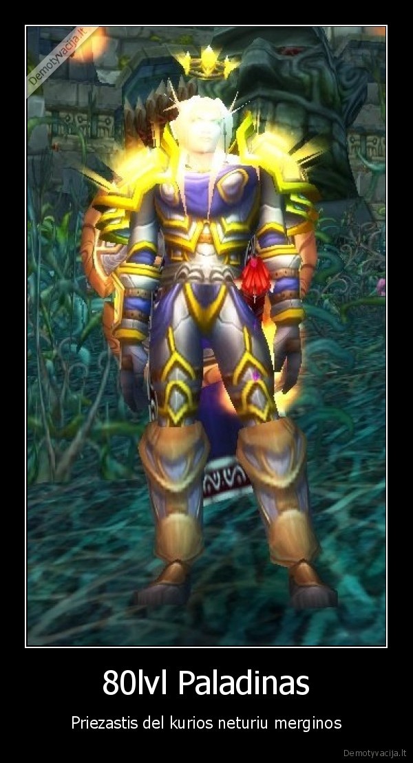 80lvl Paladinas - Priezastis del kurios neturiu merginos