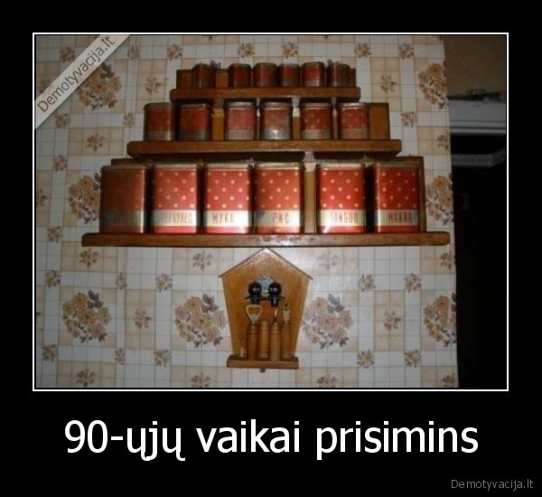 90-ųjų vaikai prisimins - 