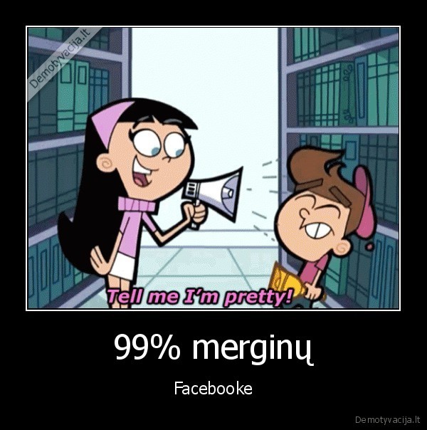 99% merginų - Facebooke