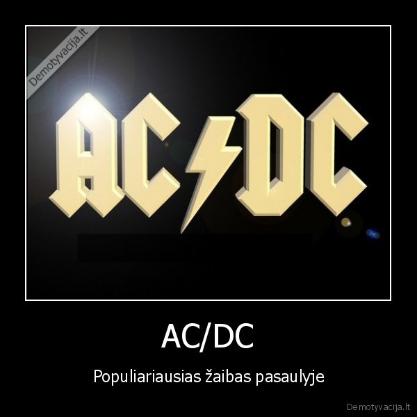 AC/DC - Populiariausias žaibas pasaulyje