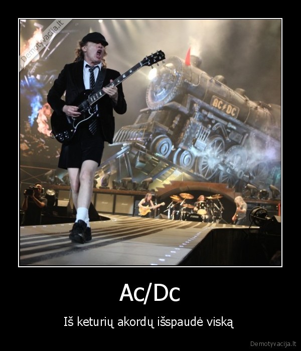 Ac/Dc - Iš keturių akordų išspaudė viską 