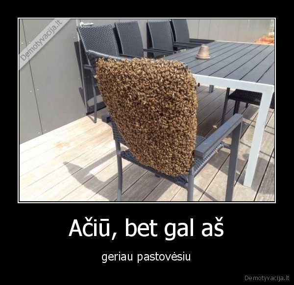 Ačiū, bet gal aš - geriau pastovėsiu