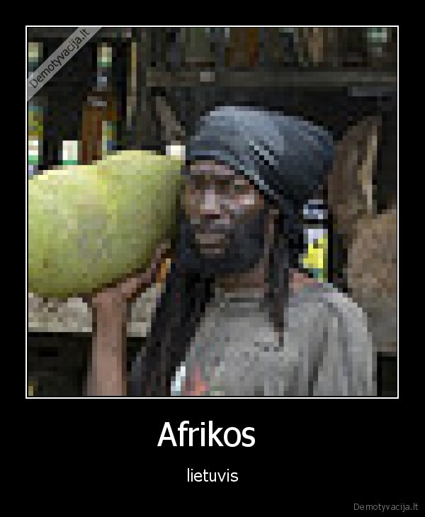 Afrikos  - lietuvis