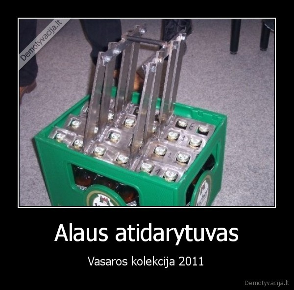 Alaus atidarytuvas - Vasaros kolekcija 2011