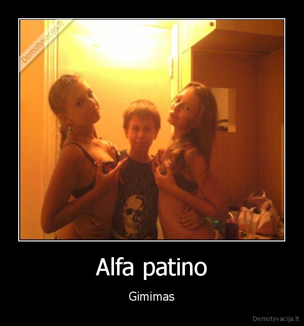 Alfa patino - Gimimas