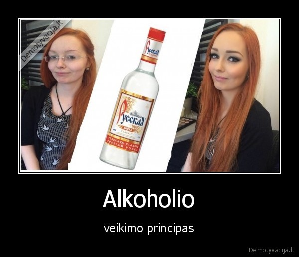 Alkoholio - veikimo principas