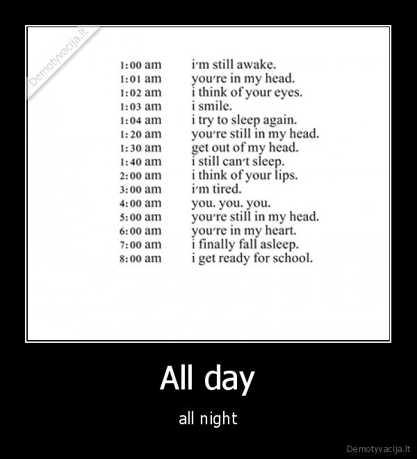 All day - all night