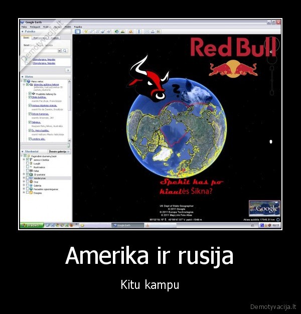 Amerika ir rusija - Kitu kampu