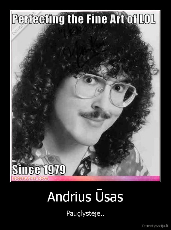 Andrius Ūsas - Pauglystėje..