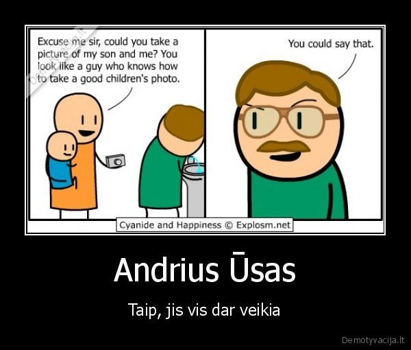 Andrius Ūsas - Taip, jis vis dar veikia