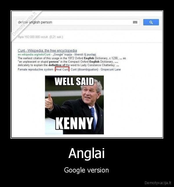 Anglai - Google version