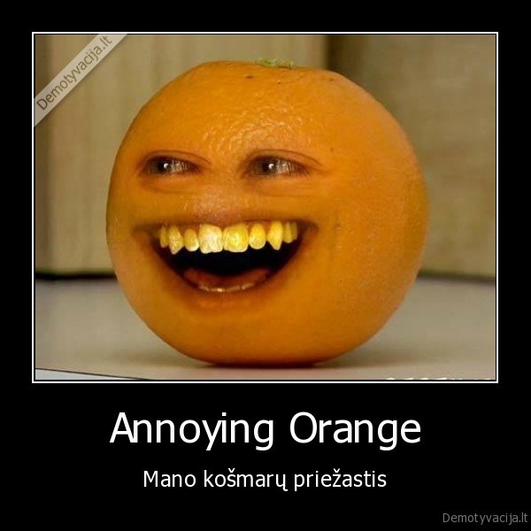 Annoying Orange - Mano košmarų priežastis