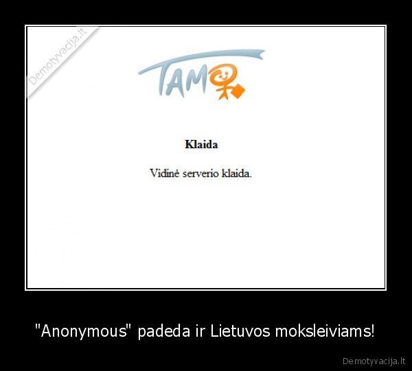 "Anonymous" padeda ir Lietuvos moksleiviams! - 