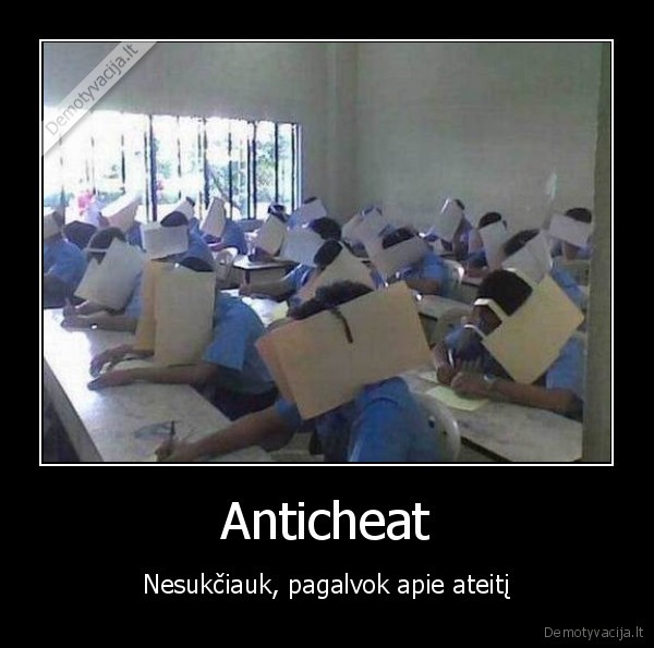 Anticheat - Nesukčiauk, pagalvok apie ateitį