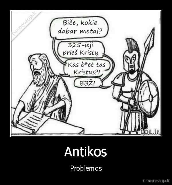 Antikos - Problemos