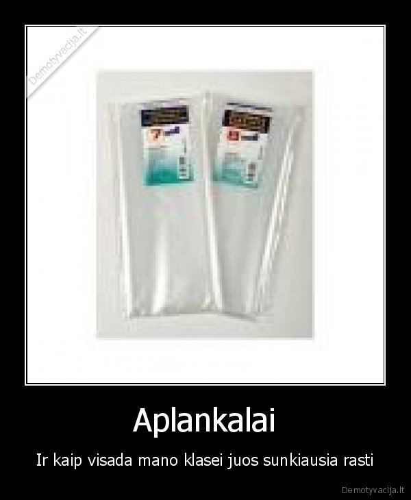 Aplankalai - Ir kaip visada mano klasei juos sunkiausia rasti