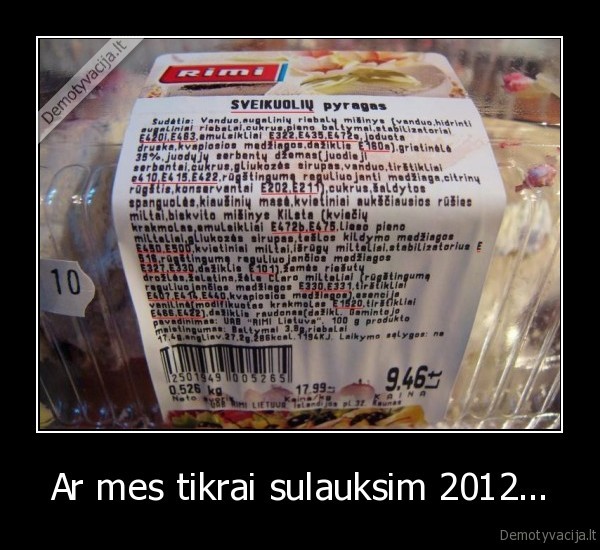 Ar mes tikrai sulauksim 2012... - 