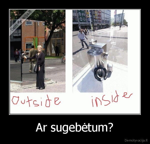 Ar sugebėtum? - 