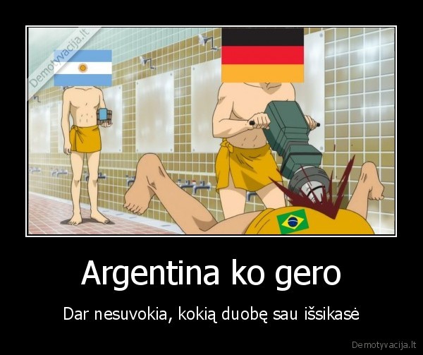 Argentina ko gero - Dar nesuvokia, kokią duobę sau išsikasė