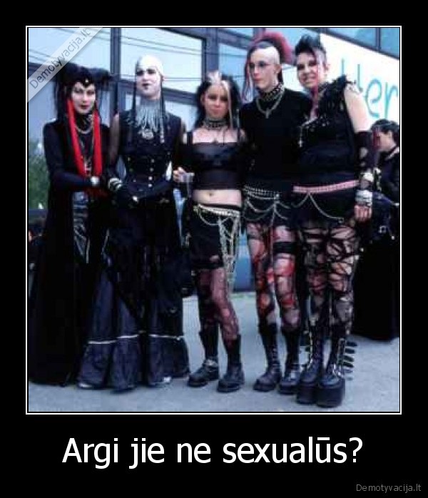 Argi jie ne sexualūs? - 