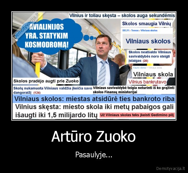 Artūro Zuoko - Pasaulyje...