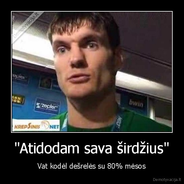 "Atidodam sava širdžius" - Vat kodėl dešrelės su 80% mėsos