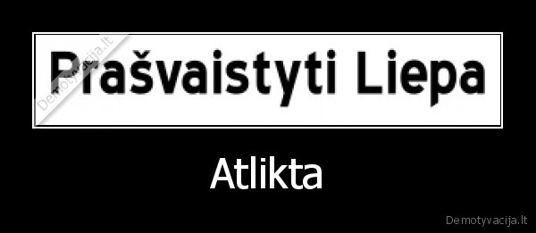 Atlikta - 
