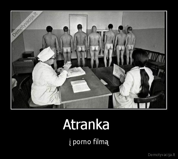 Atranka  - į porno filmą