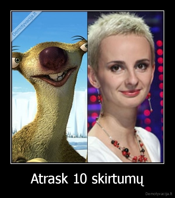 Atrask 10 skirtumų - 