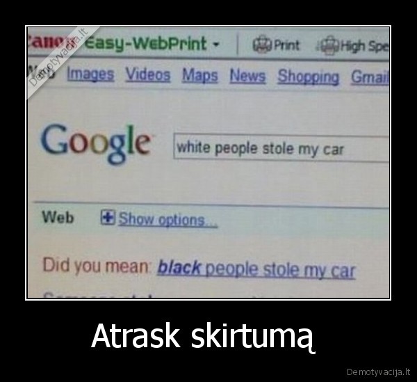 Atrask skirtumą  - 