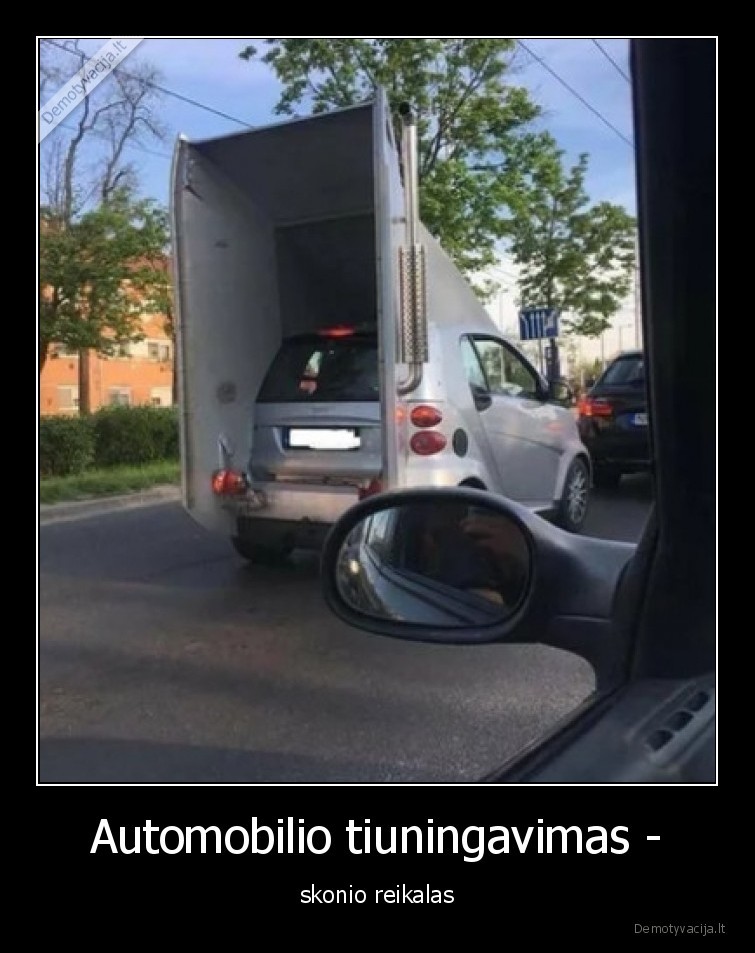 Automobilio tiuningavimas - - skonio reikalas