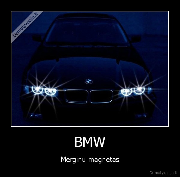 BMW - Merginu magnetas