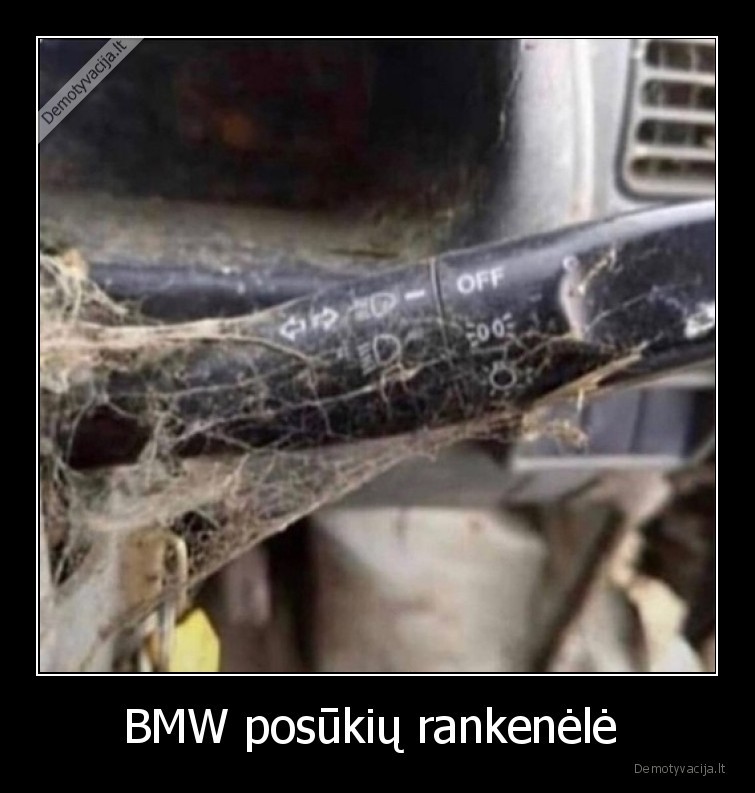 BMW posūkių rankenėlė  - 