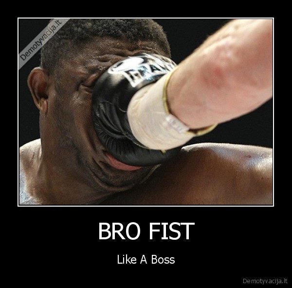 BRO FIST - Like A Boss